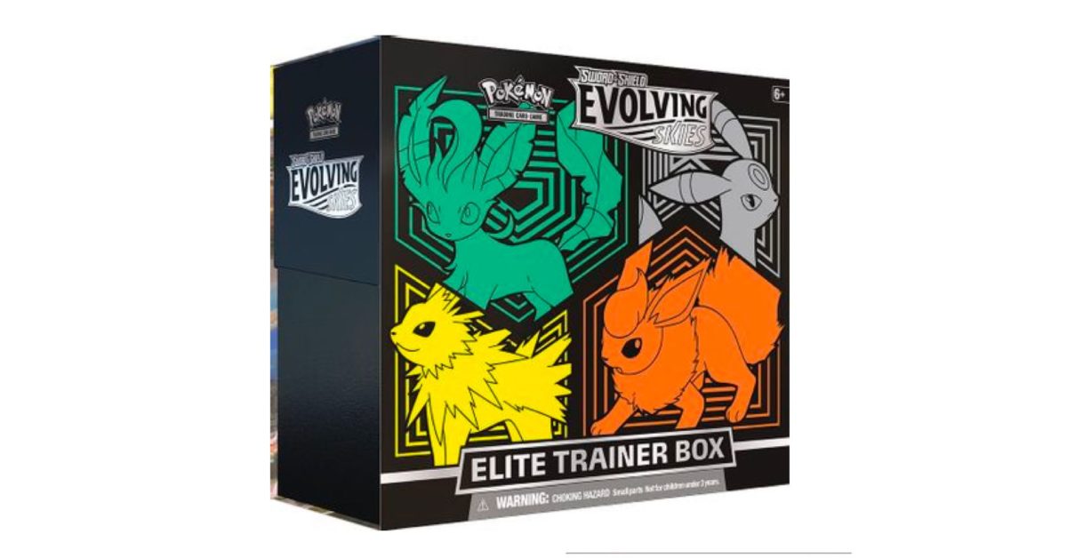 Pokemon Evolving Skies hotsell Elite Trainer Box Set of 2