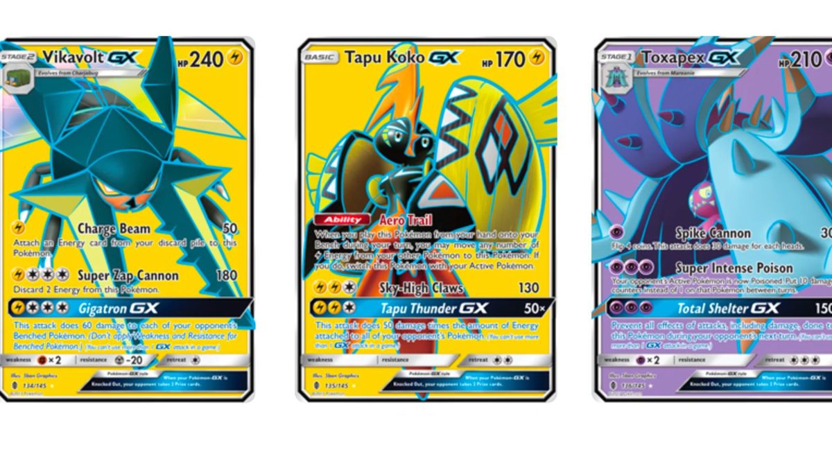 SM - Guardians Rising Ultra Rare 60 Pokémon TCG Details about   Tapu Lele GX
