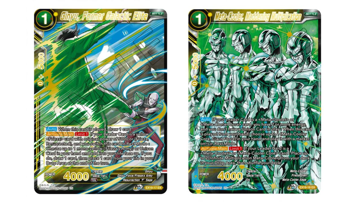 ginyu dragon ball super card game C6 Captain Ginyu Leader – DBZ Outpost
