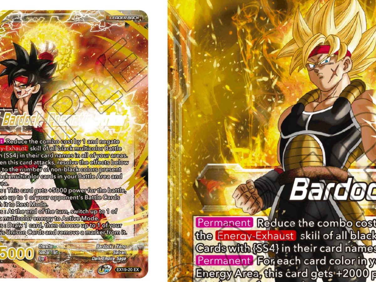 Bardock Goes Super Saiyan In Dragon Ball Super 2021 Anniversary Set