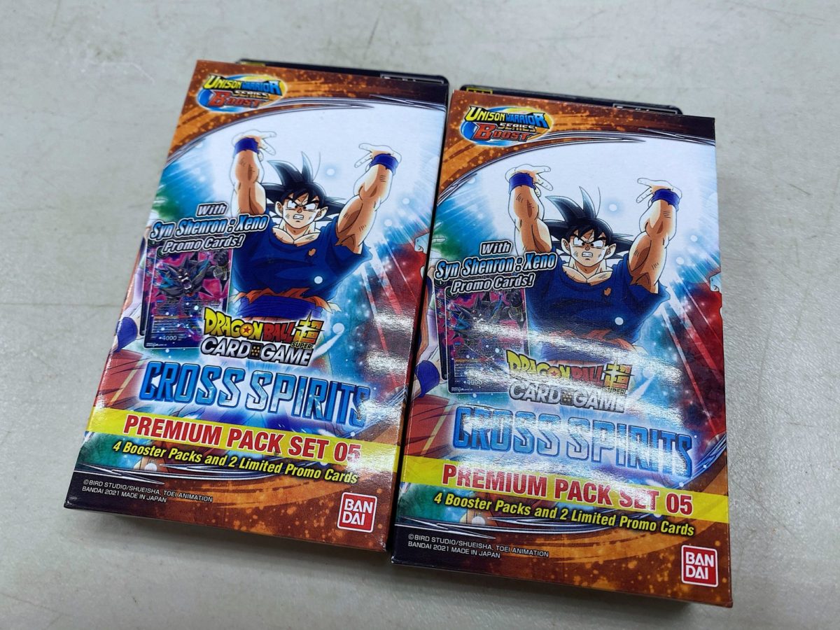 Opening Dragon Ball Super Card Game Cross Spirits Premium Pack