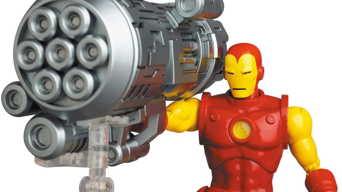 Iron Man Jumps Out of Marvel Comics With New MAFEX Figure