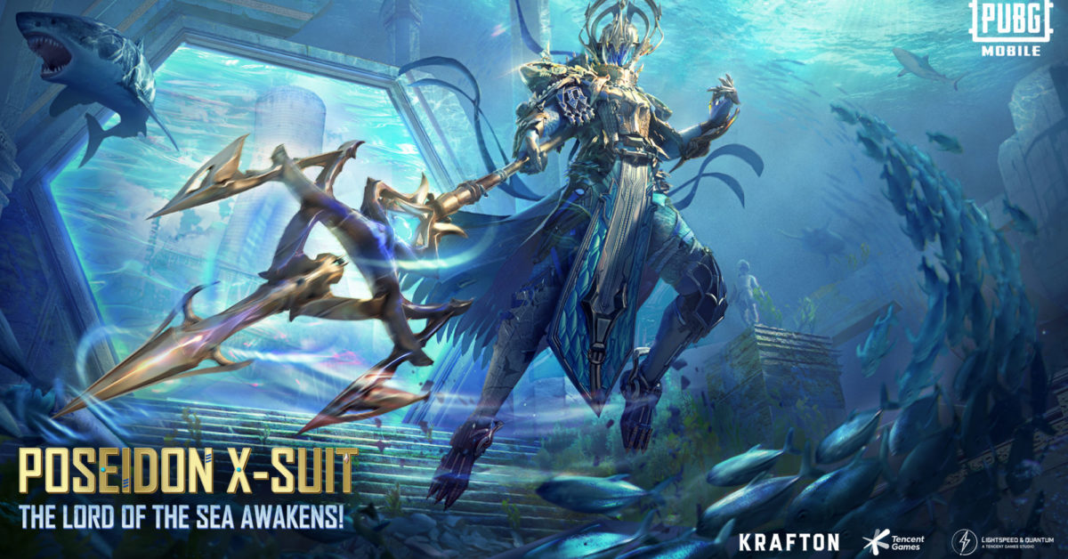 PUBG Mobile Release New Poseidon X-Suit & More