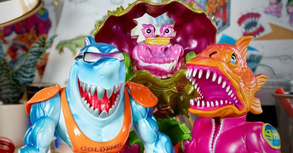 Street Sharks Return with Brand New Releases from Mattel Creations