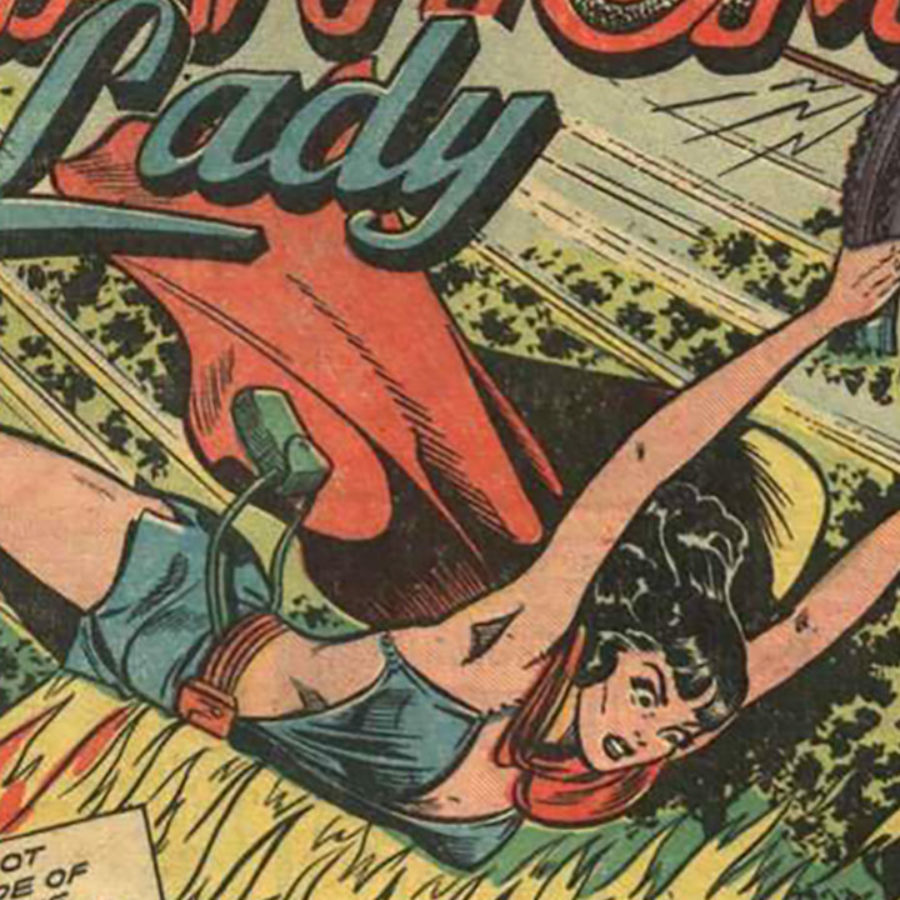 Marilyn Monroe as DC Comic character Wonder Woman wi