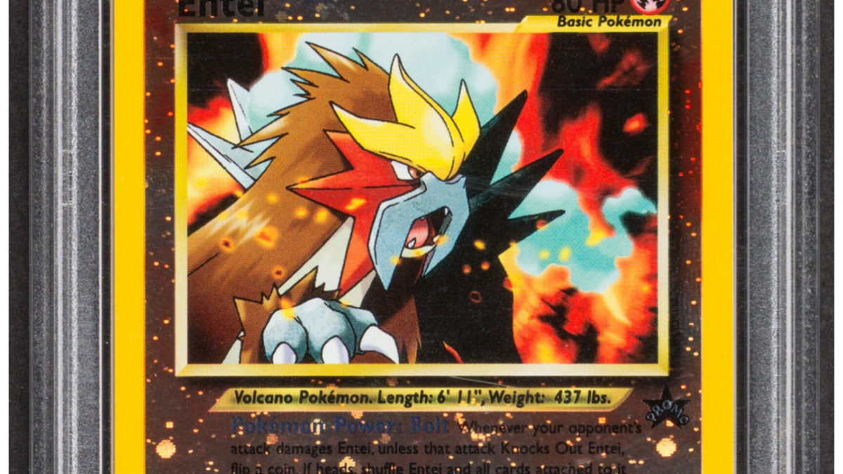 Pokmon TCG Black Star Promo Entei Card Up For Auction At Heritage Pokmon TCG Black Star Promo Entei Card Up For Auction At Heritage