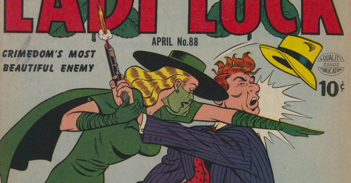 An Underappreciate Run of Lady Luck from Quality Comics, at Auction