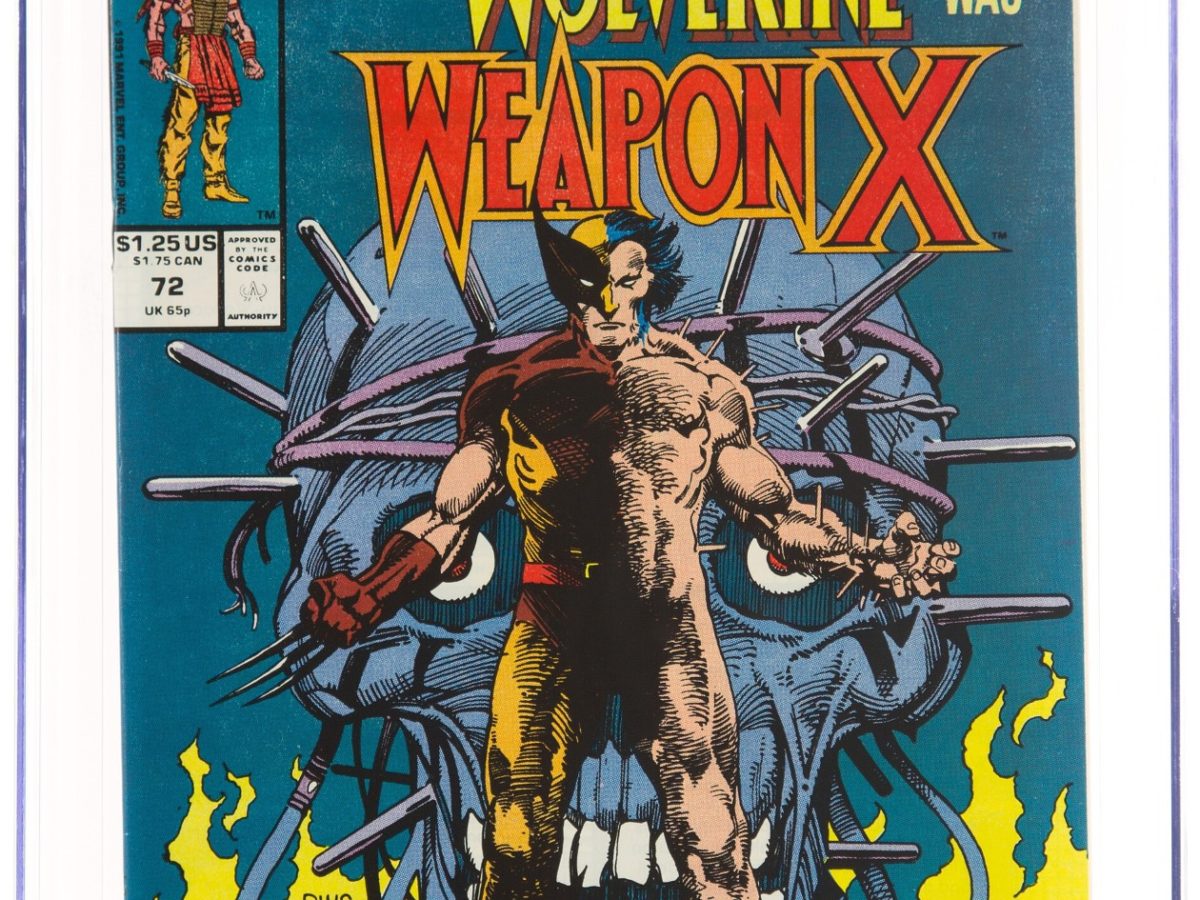 Marvel Comics Presents #72 Weapon X CGC 9.8 To Set Records At Auction?