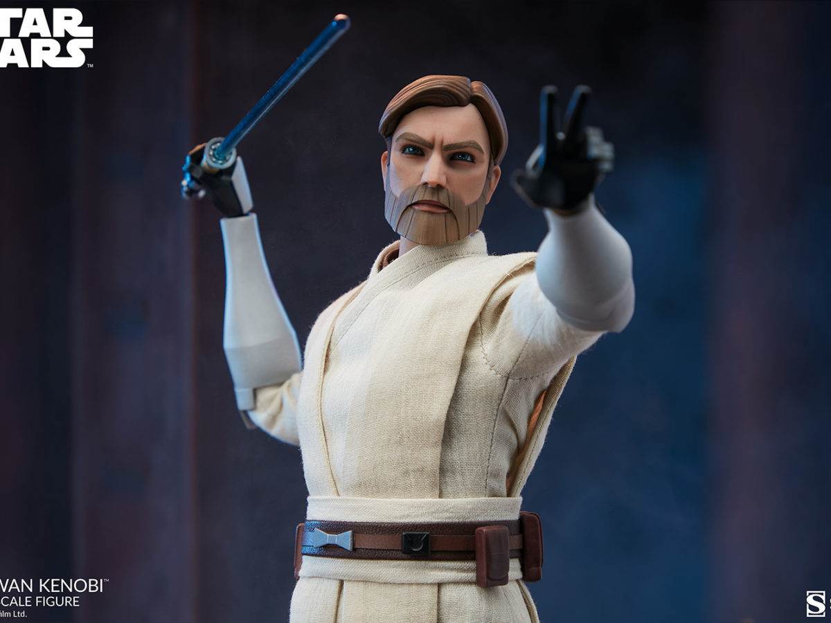 obi wan hot toys clone wars