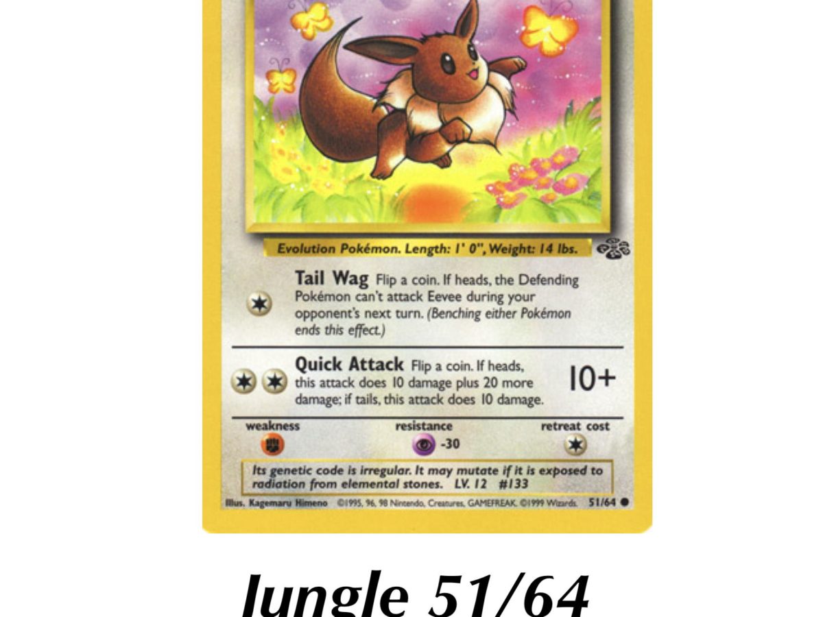 1995 Eevee Pokemon Card Value The Shoot 4819