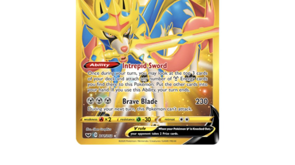 TCG Spotlight: Some Of The Best Zacian Pokmon Cards