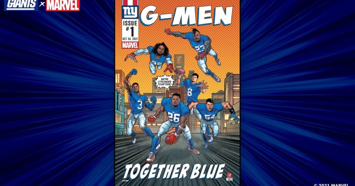 NY Giants x Marvel The Avengers Squad, Junk Food Clothing