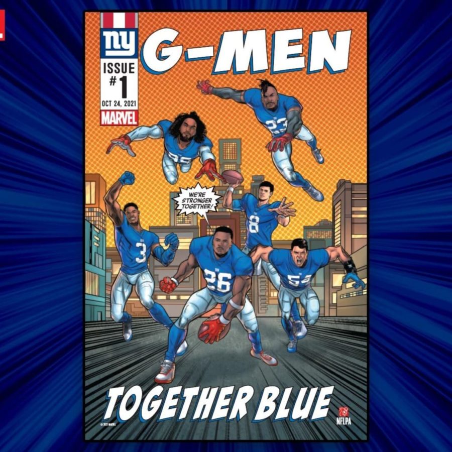 New York Giants Team Up With Marvel Comics For Limited-Edition Comic Book