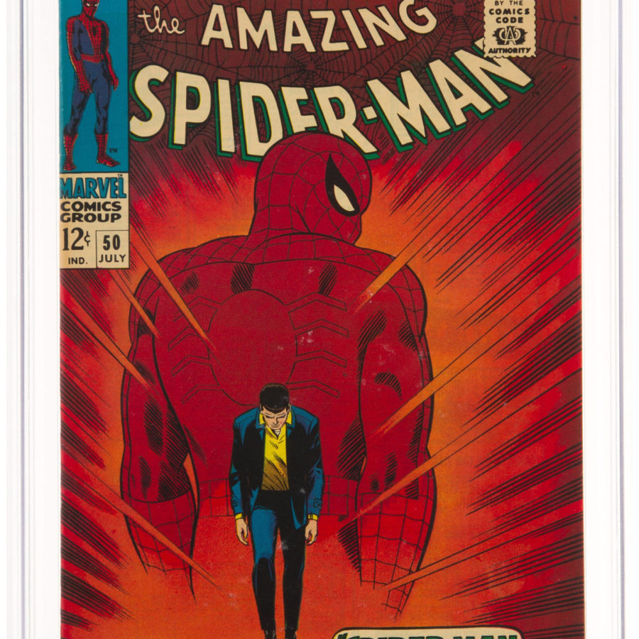 Kingpin's Debut In Amazing Spider-Man #50 At Heritage Auctions Today