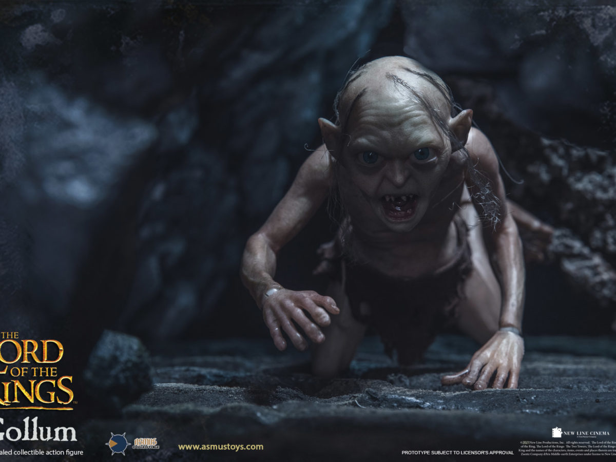 Jobtilbud morgue hack Lord of the Rings Gollum and Sméagol Arrive at Asmus Toys