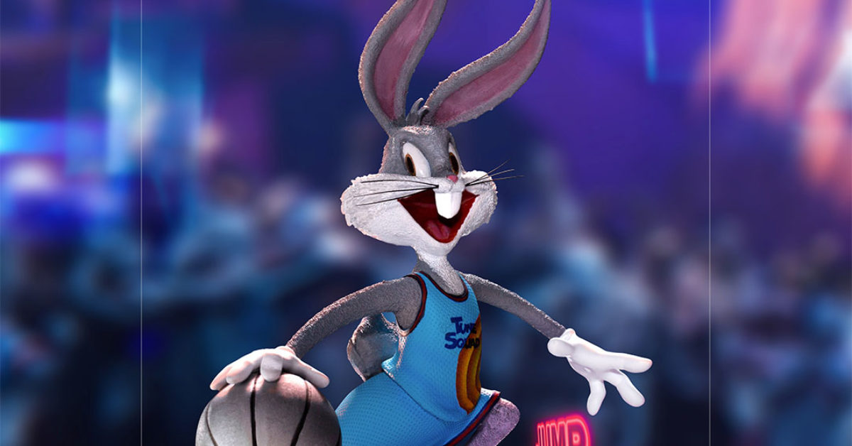 Space Jam: A New Legacy Bugs Bunny Arrives at Iron Studios