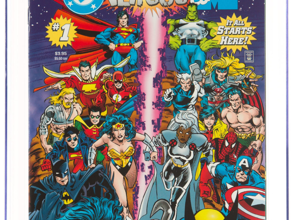 DC Vs Marvel #1 CGC 9.8 Taking Bids At Heritage Auctions