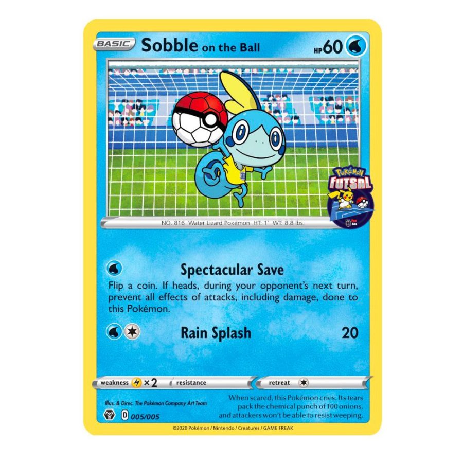 Pokmon TCG Reveals Sobble on the Ball Promo Card