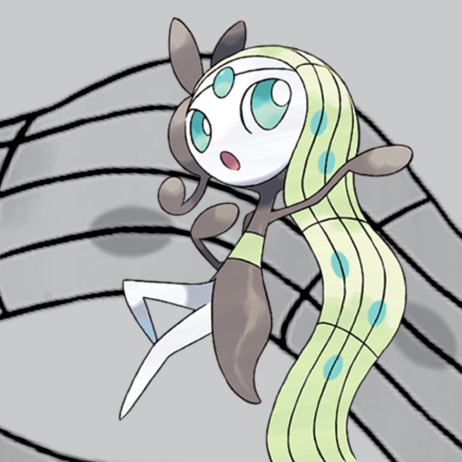 Pokemon Go in Game Stickers Meloetta 