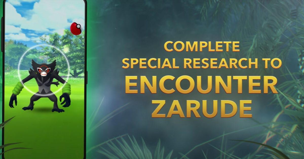 Mythical Special Research - Zarude - Pokémon GO -> HOME Transfers - Project  Pokemon Forums