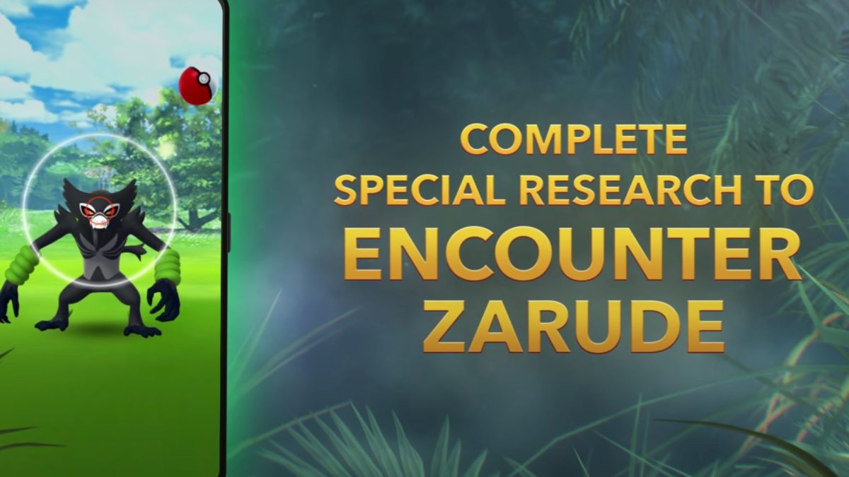 Pokemon Go Secrets of The Jungle Special Research: Zarude, bonuses, and  more - Dexerto