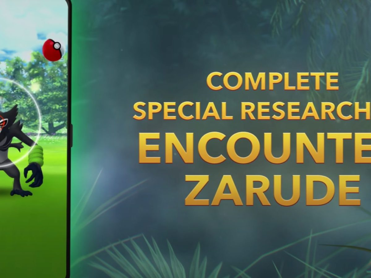 Catching Zarude, Secrets of the Jungle Special Research in Pokemon GO 