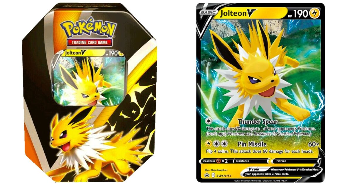 Best Buy: Pokémon Trading Card Game: Eevee Evolutions Tin Styles