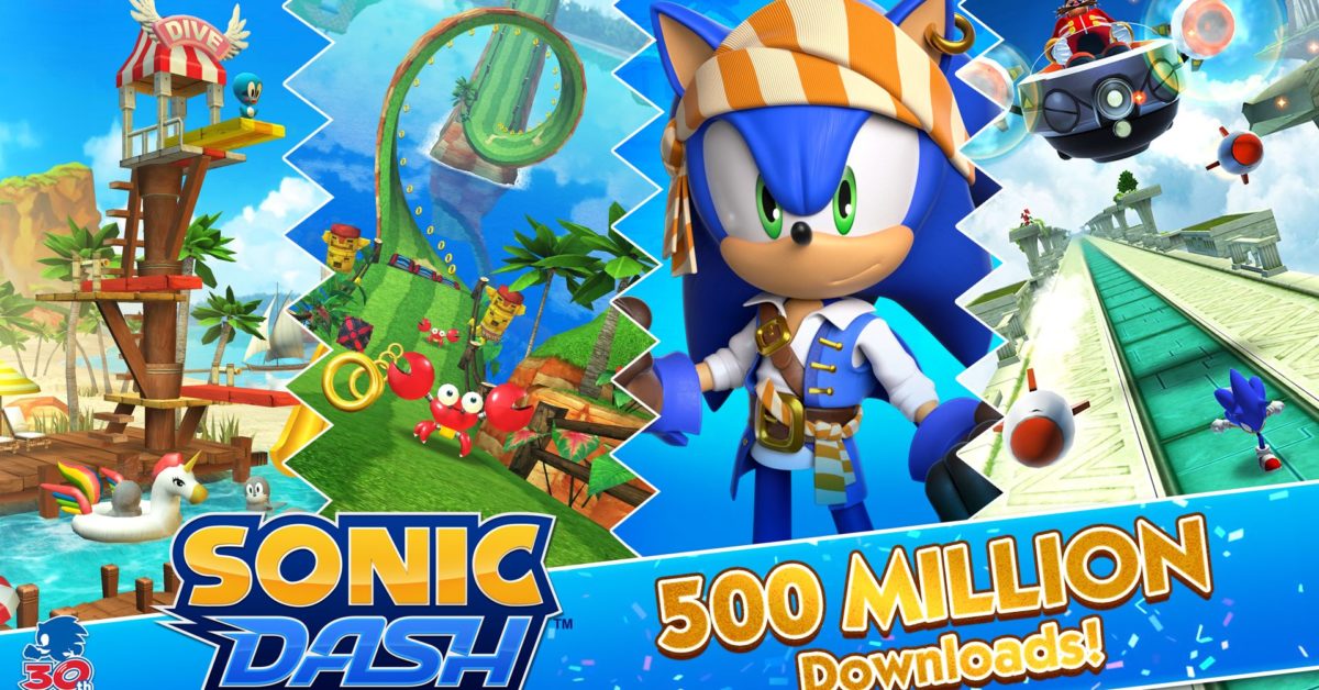 SEGA HARDlight - Time to get pumped in Sonic Dash! Collect