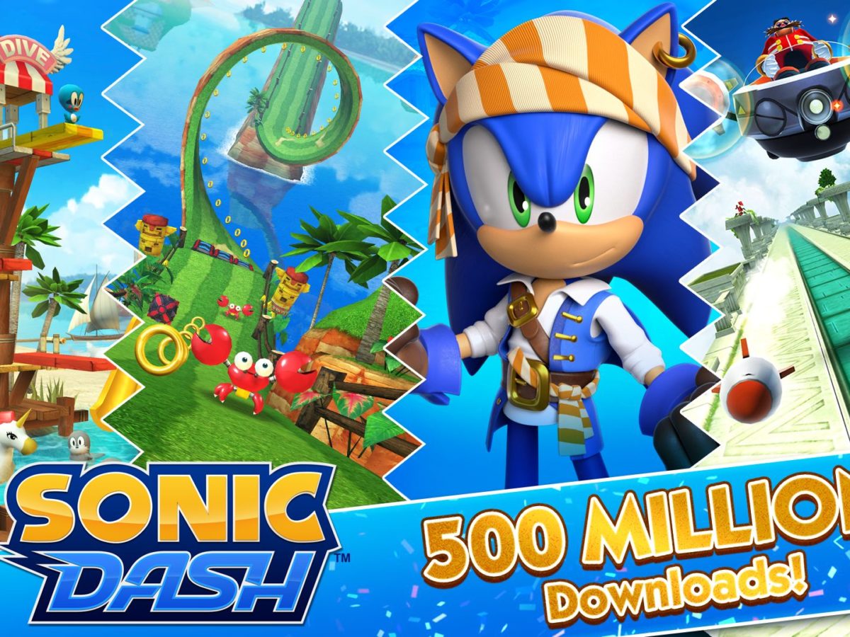 Sonic Dash Surpasses 500 Million Downloads Milestone