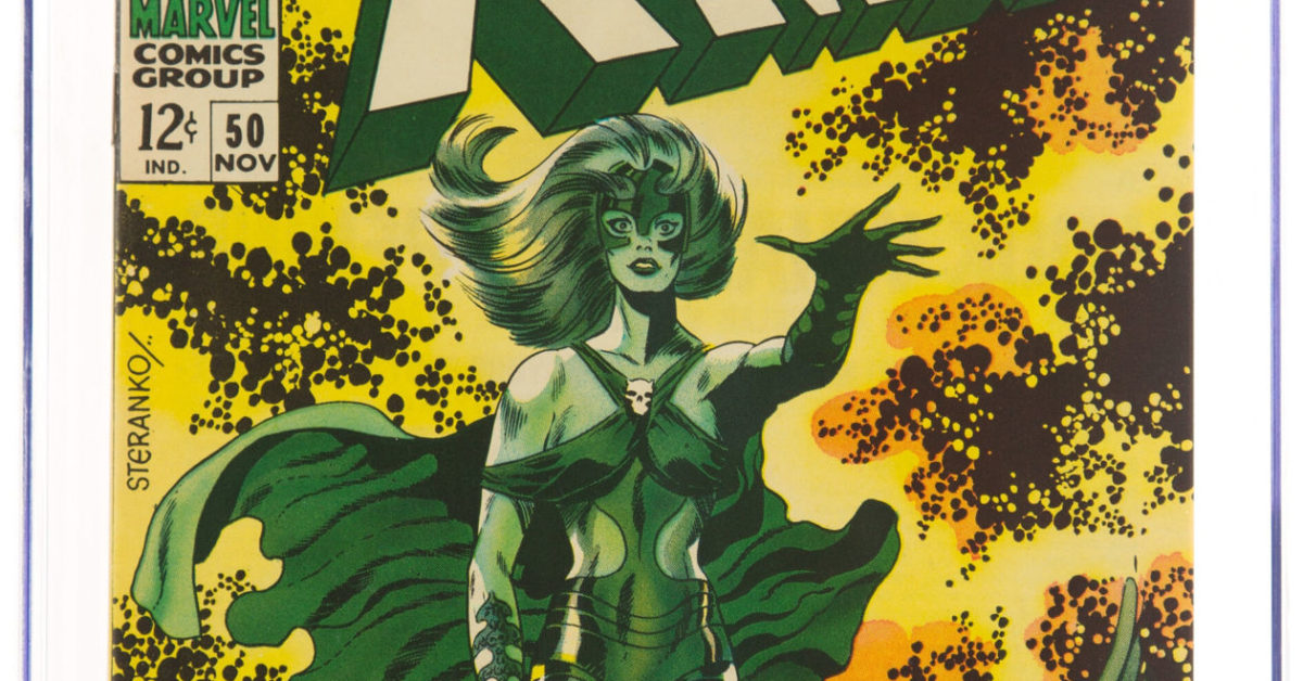 X-Men #50 CGC Copy Taking Bids At Heritage Auctions Today