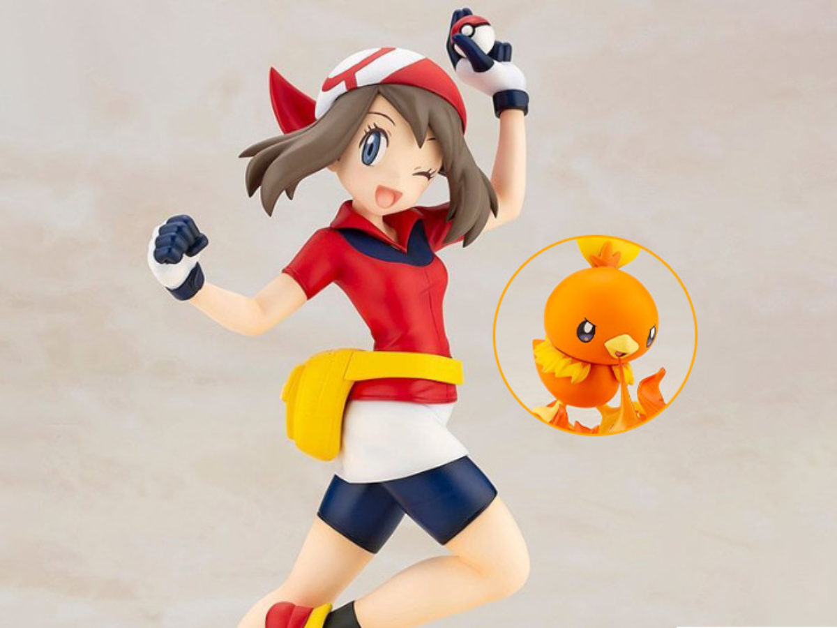 Pokemon Trainer Leaf with Squirtle Kotobukiya ARTFXJ Figure Review