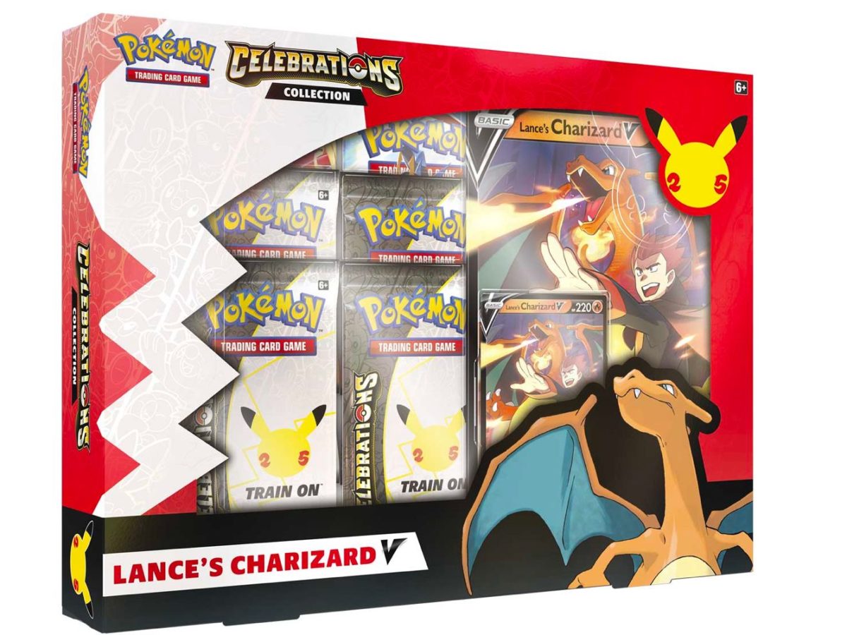 Pokémon TCG Celebrations Exclusive 25th Anniversary Tin Dark Sylveon Charizard V