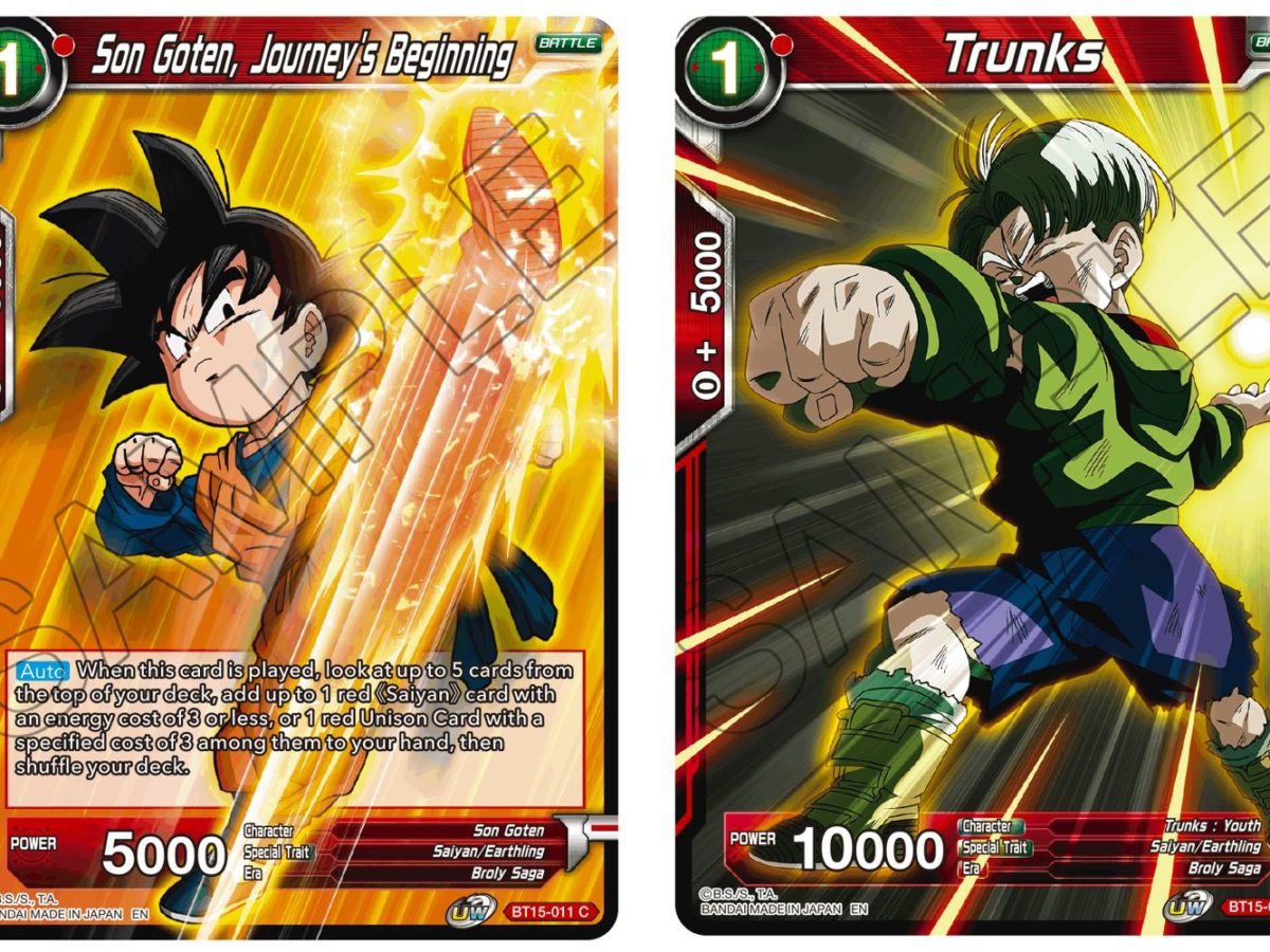 The Return of Broly! Watch out, Trunks! - RetroDBZccg