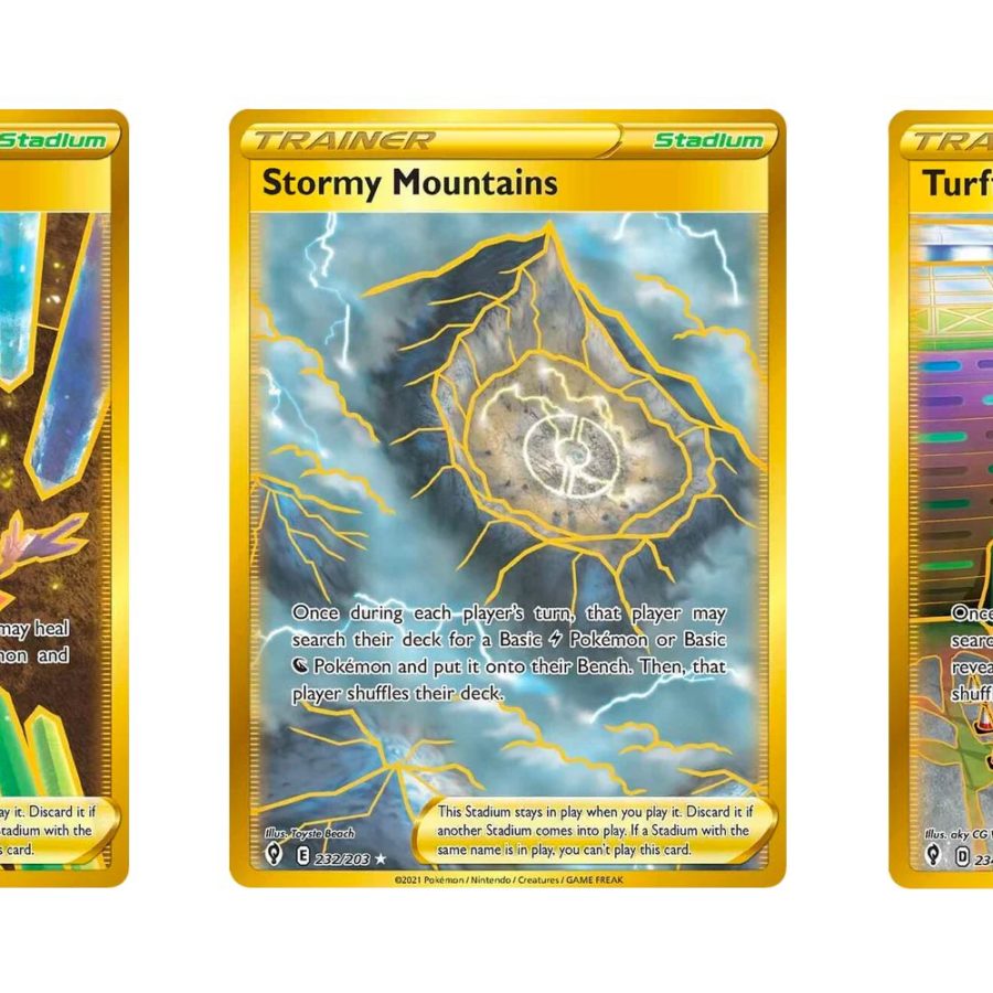 Pokemon Carta Singola - Turffield Stadium - Rara 234/203 - Da Evolving Skies - Inglese