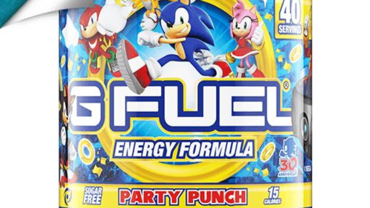 G FUEL Chili Dogs Energy Drink, Inspired by 'Sanic', is Coming to a Green  Hill Near You