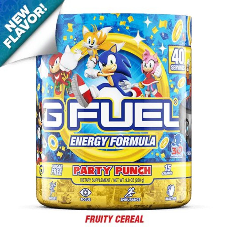 G FUEL Chili Dogs Energy Drink, Inspired by 'Sanic', is Coming to a Green  Hill Near You