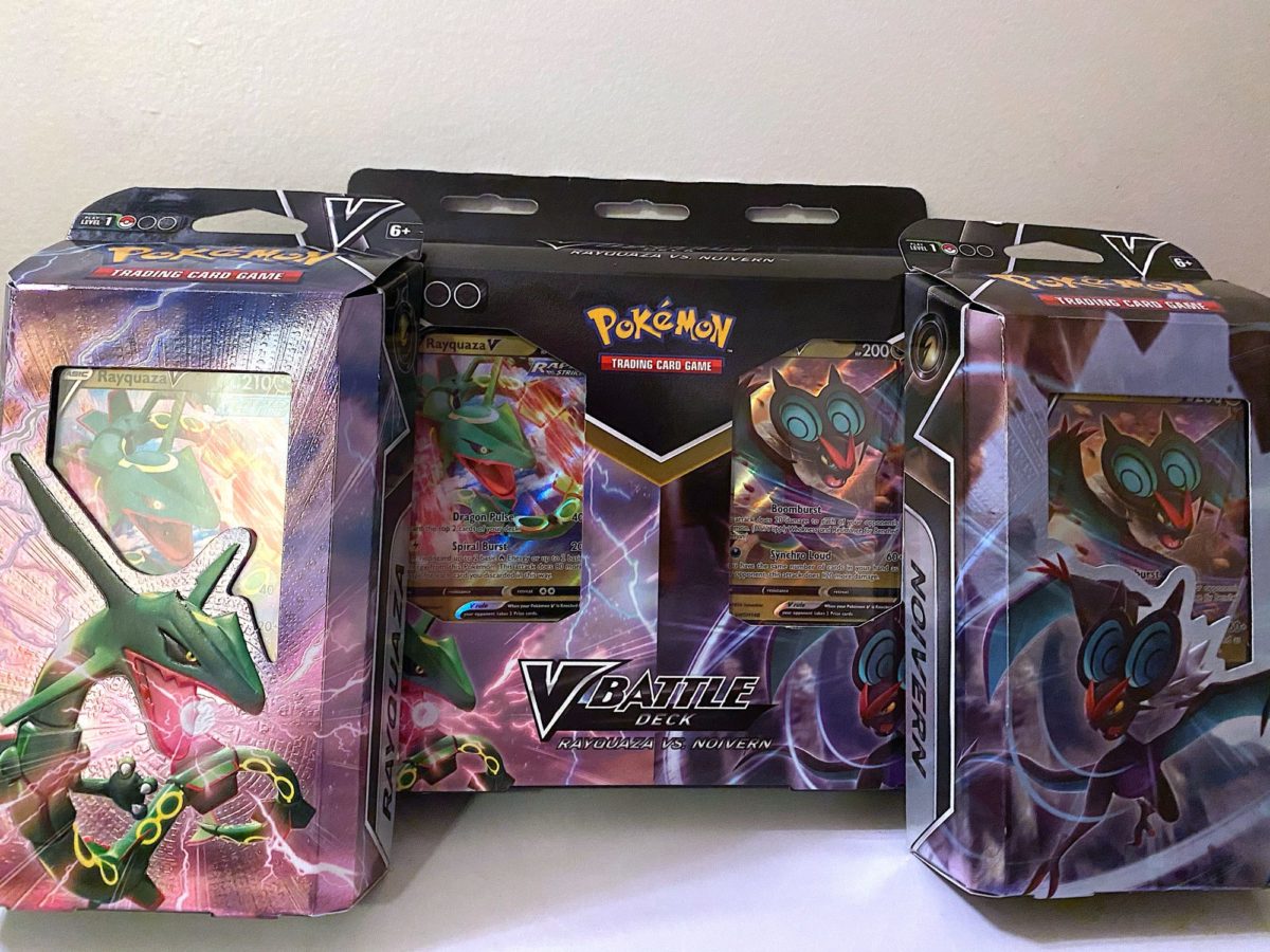 Pokemon TCG: V Battle Deck Bundle - Rayquaza vs. Noivern, Card Games