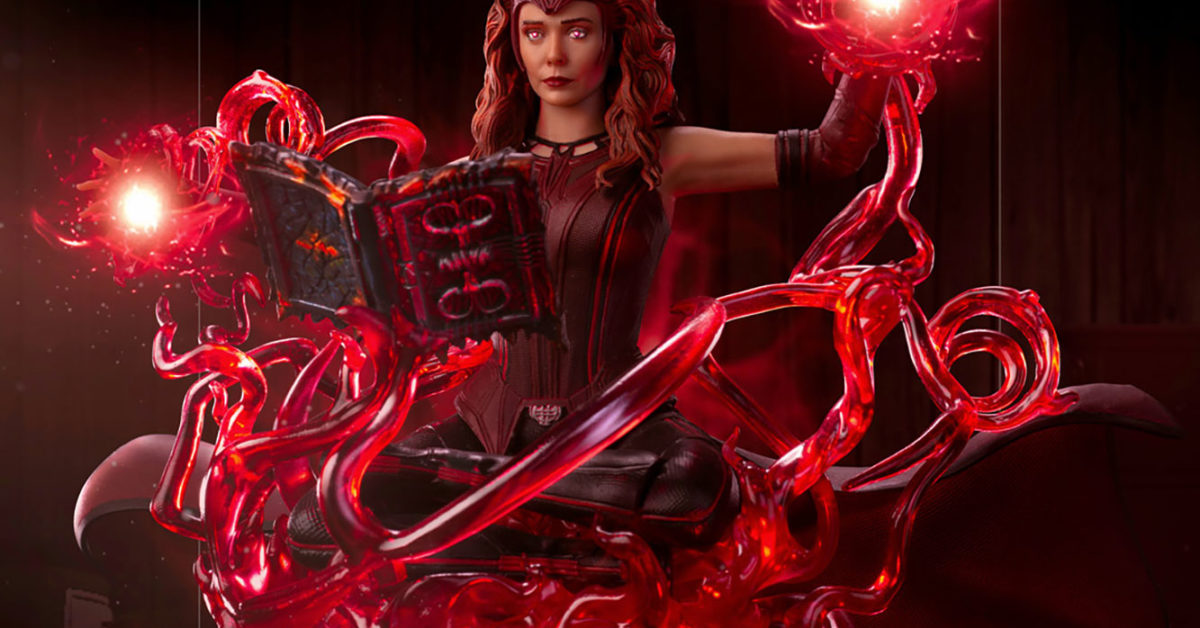 Scarlet Witch's crown-infused concept art exhibits an even darker