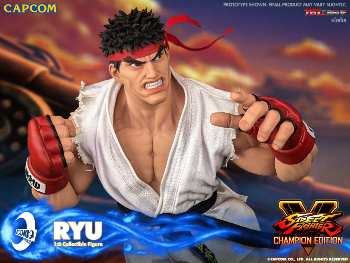Street Fighter Ryu Enters the Ring with Seamless Figure from IconiQ