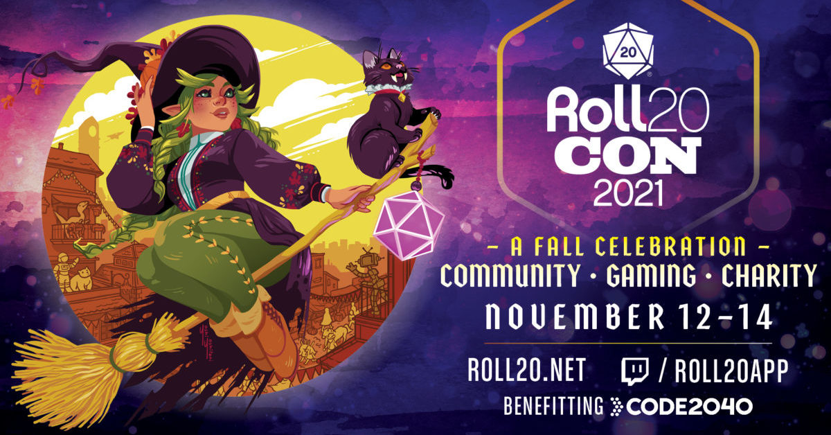 Roll20 Reveals Dates & Details For Roll20Con 2021