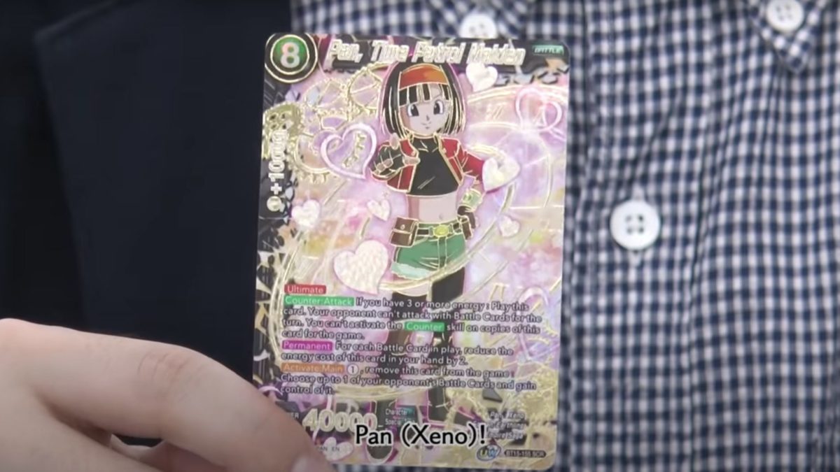 Pan, Time Patrol Maiden パンゼノ　SEC 10/10 Pan, Time Patrol Maiden 2021 Saiyan Showdown #BT15-155