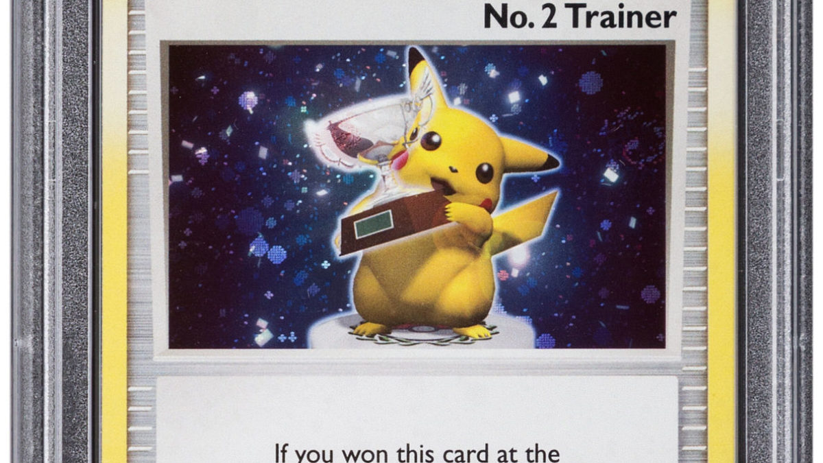 Pokémon TCG: No. 2 Trainer Card For Auction At Heritage Auctions