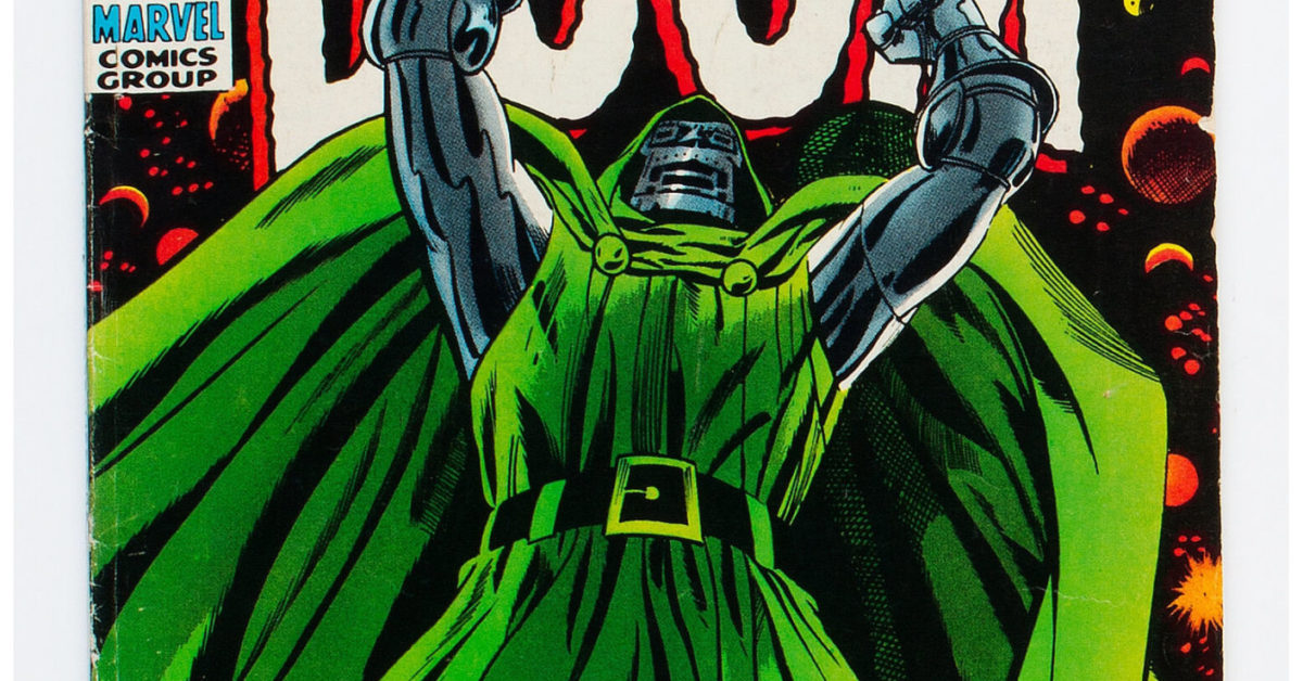 Doctor Doom Iconic Cover Taking Bids At Heritage Auctions