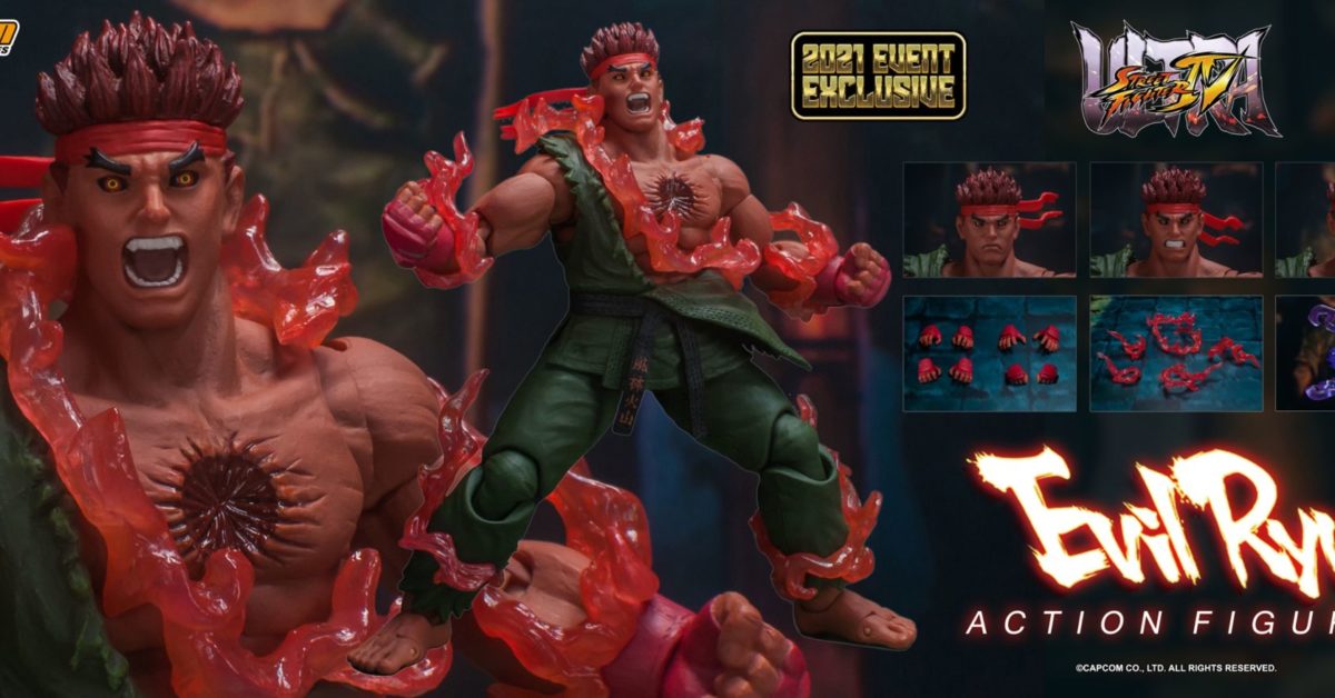 EVIL RYU - Street Fighter IV Action Figure – Storm Collectibles