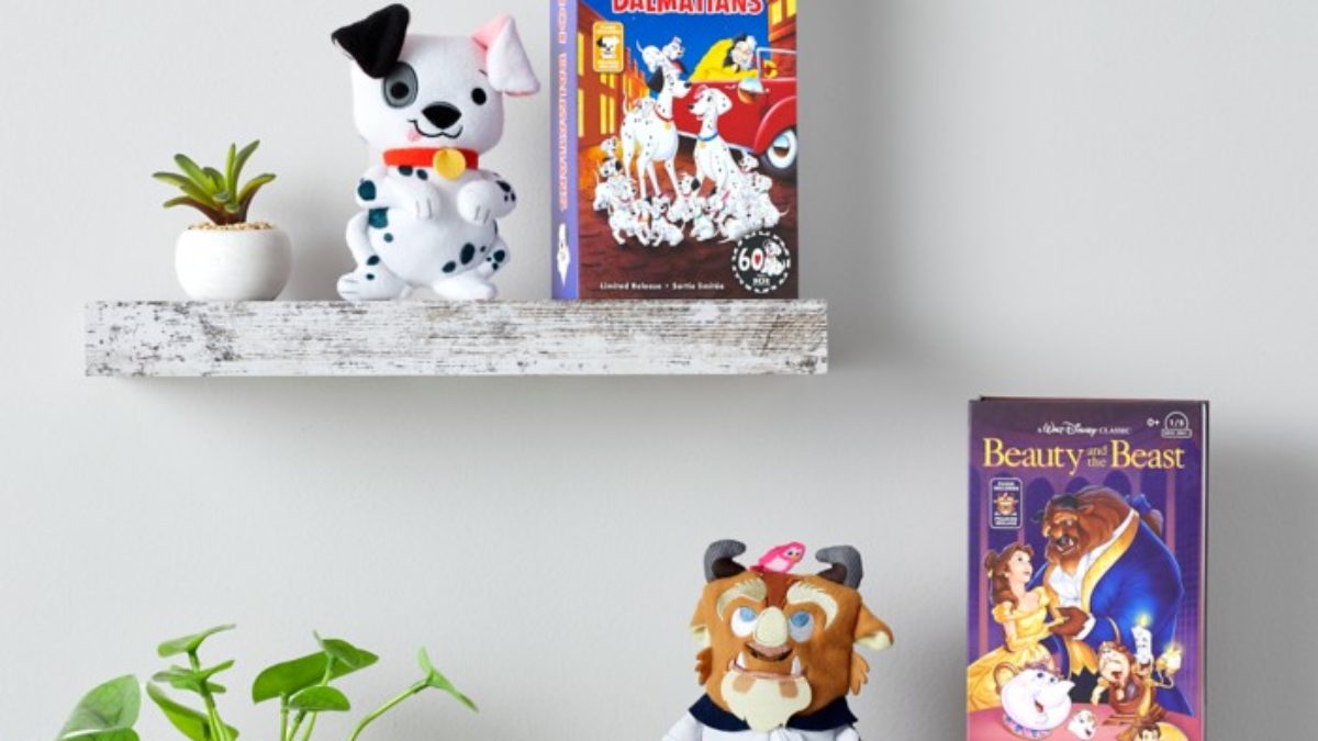 Disney Reveals Limited Release Plushes with VHS Inspired Packaging
