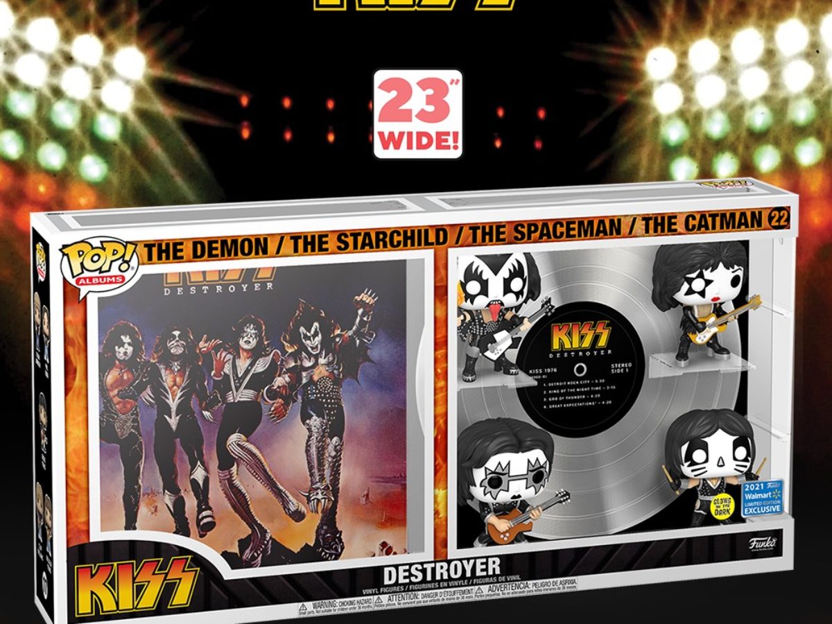 Funko Debuts Four Exclusive Pop Albums with KISS, *NSYNC, and More