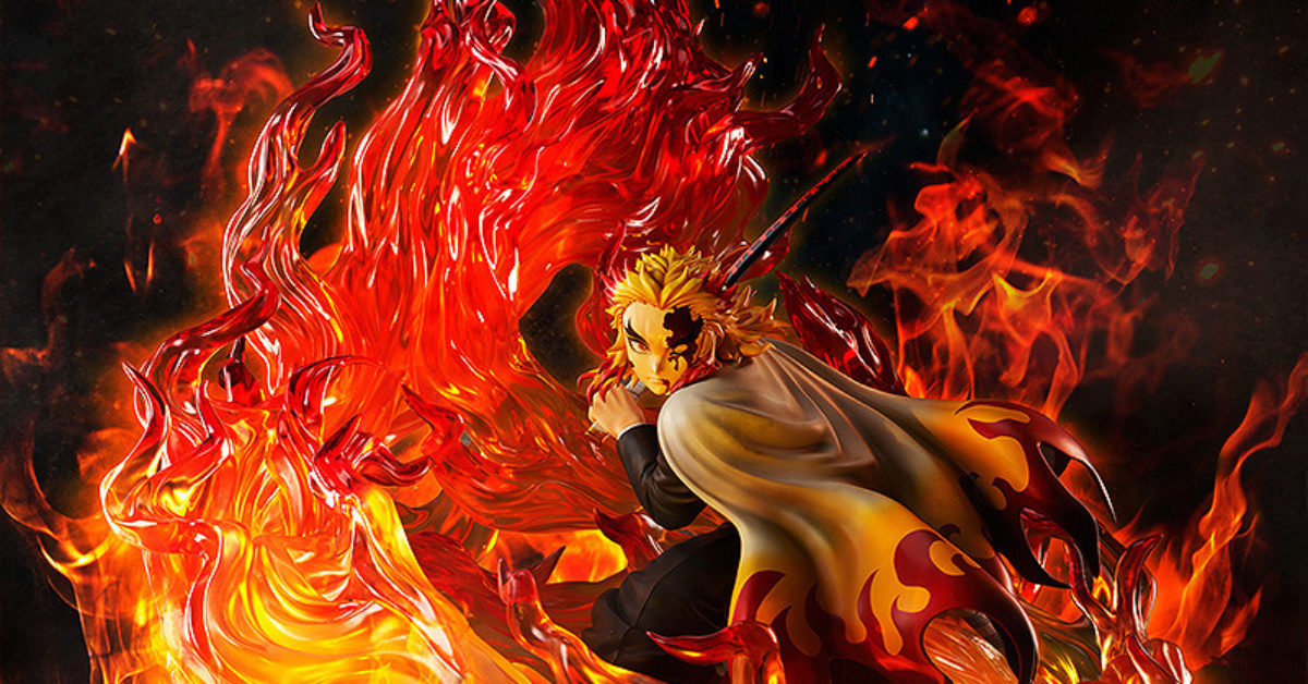 Freeing Reveals Demon Slayer Kyojuro Rengoku: Complete Edition Statue