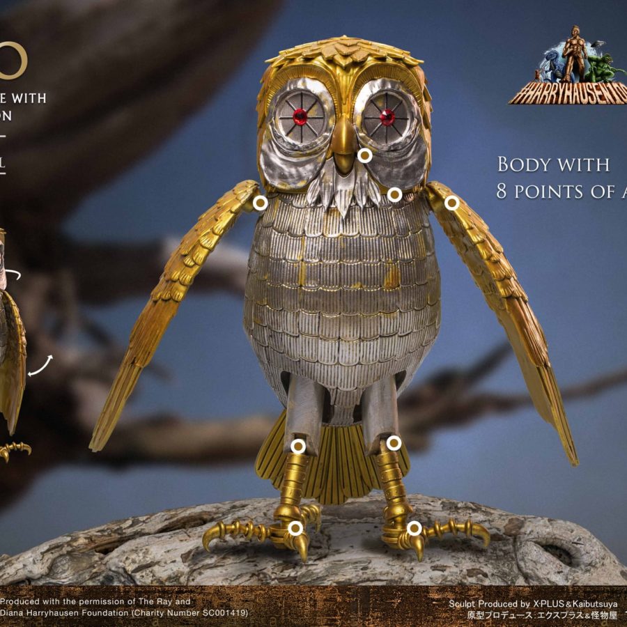 Clash of the Titans Bubo the Mechanical Owl replica movie prop