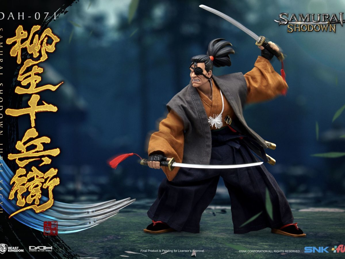 Beast Kingdom Reveals Samurai Showdown Jubei Yagyu Figure