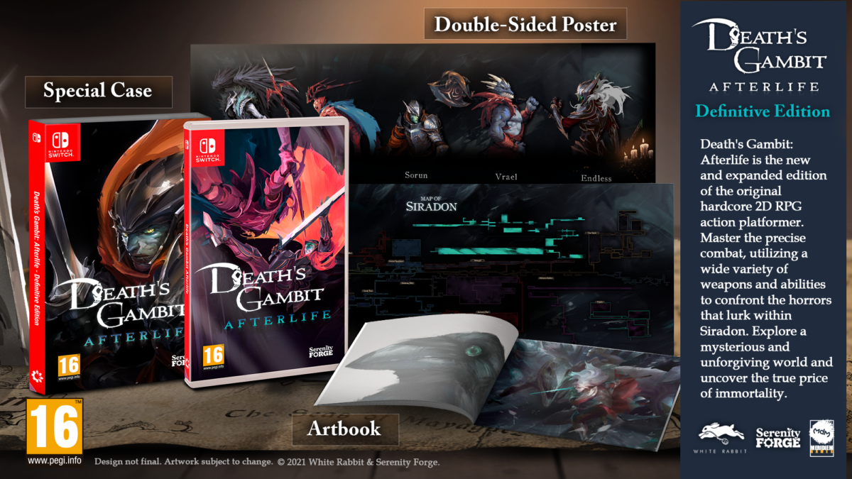 Death's Gambit: Afterlife Is Getting A Boxed Version For Switch